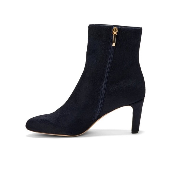 L’AGENCE “Angelique” Black Suede Ankle Boots - Picture 7 of 8